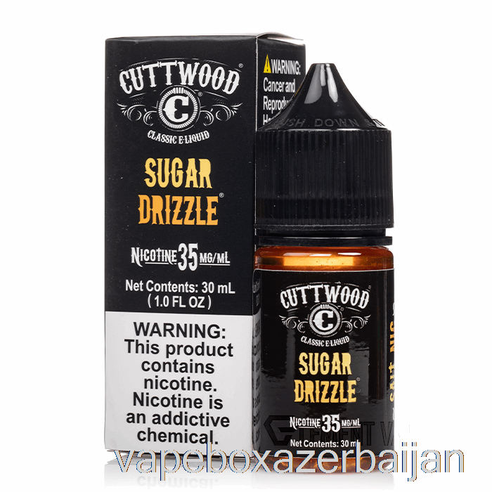 Vape Smoke Sugar Drizzle - Cuttwood Salts - 30mL 50mg
